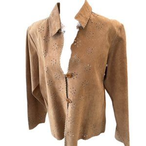 Coldwater creek  leatherjacket